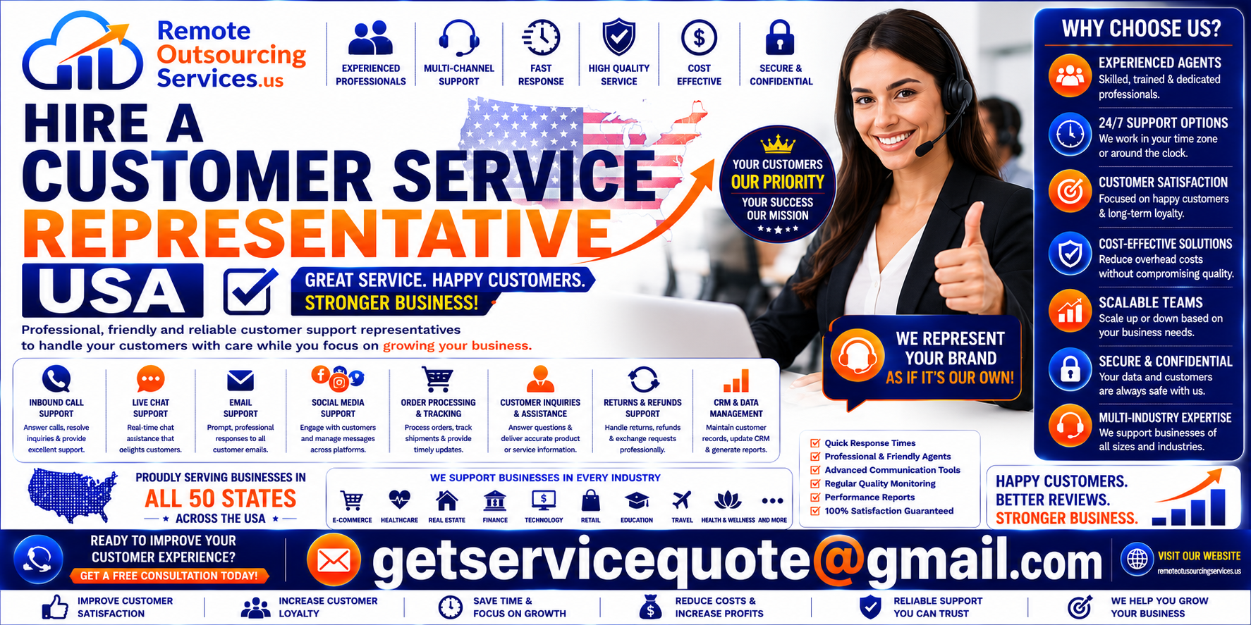 Hire a Customer Service Representative Hire a Customer Service Representative