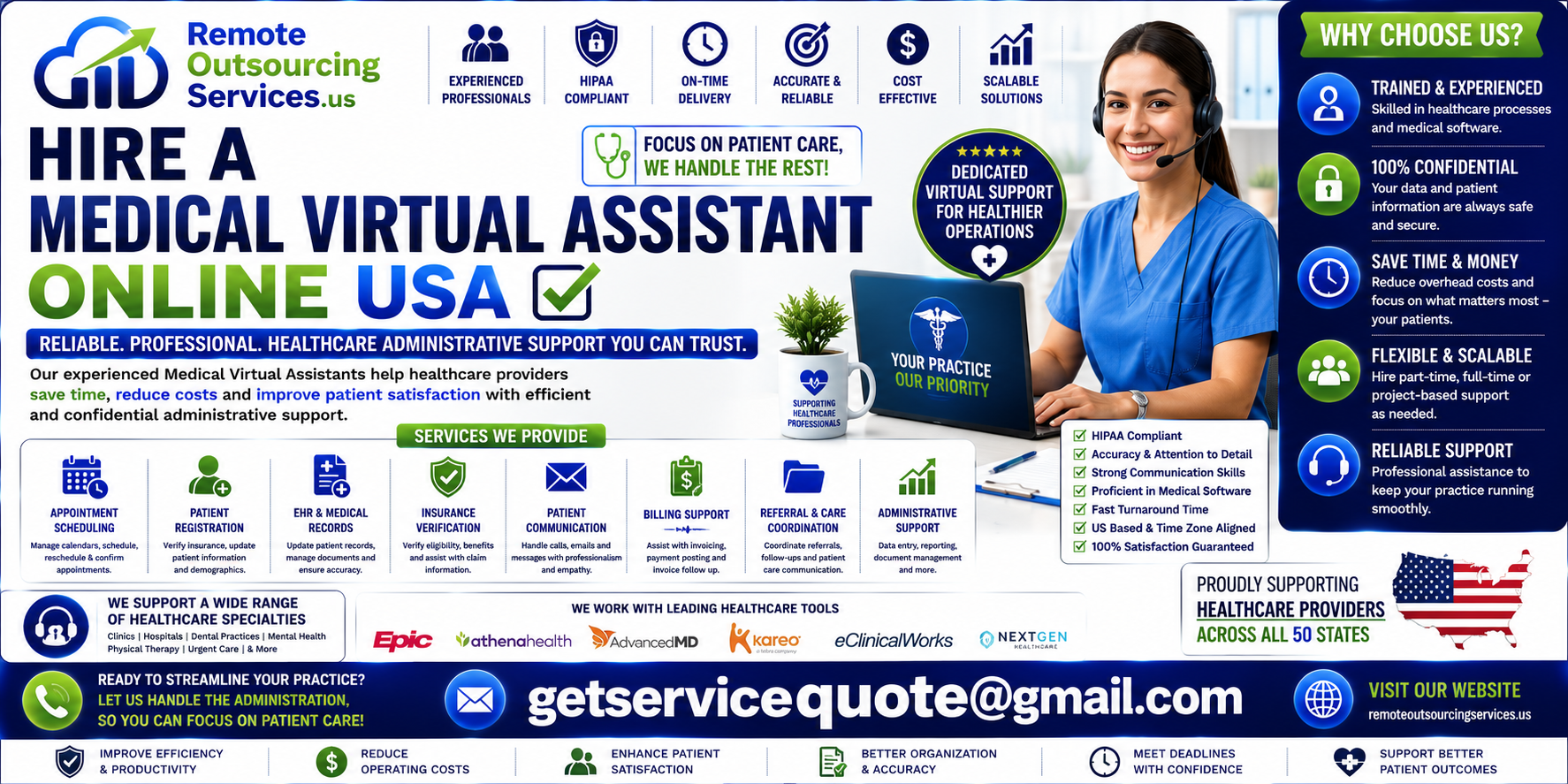 Hire a Medical Virtual Assistant Hire a Medical Virtual Assistant